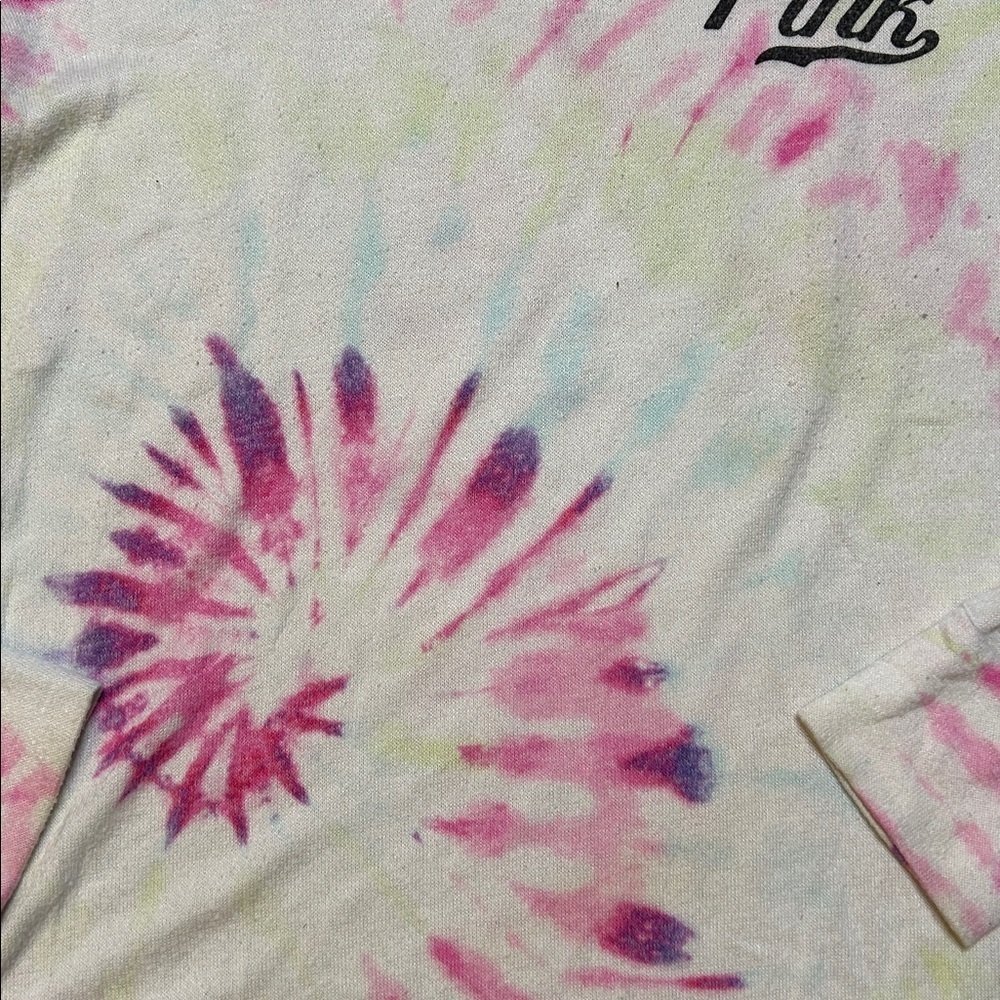 PINK Victoria's Secret Multicolor Tie-Dye Shirt - Picture 5 of 7